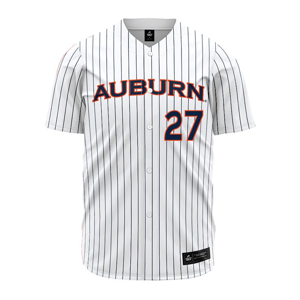 Auburn - NCAA Softball : Mckaela Walker - Pinstripe Jersey-0