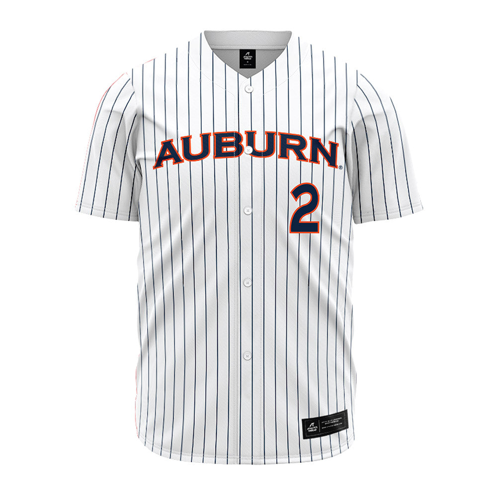 Auburn - NCAA Softball : MaNia Womack - Pinstripe Jersey-0