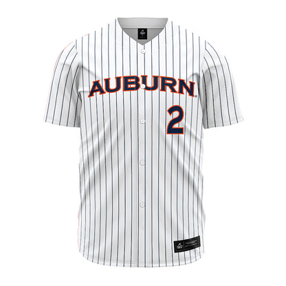Auburn - NCAA Softball : MaNia Womack - Pinstripe Jersey-0