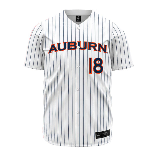 Auburn - NCAA Softball : Brit Godfrey - Pinstripe Jersey-0