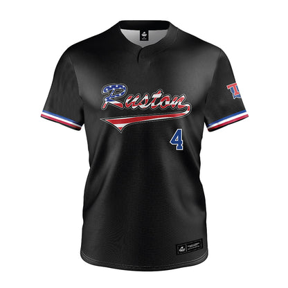 LA Tech - NCAA Baseball : Cade Patterson - Black Jersey-0