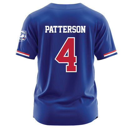 LA Tech - NCAA Baseball : Cade Patterson - Blue Jersey-1