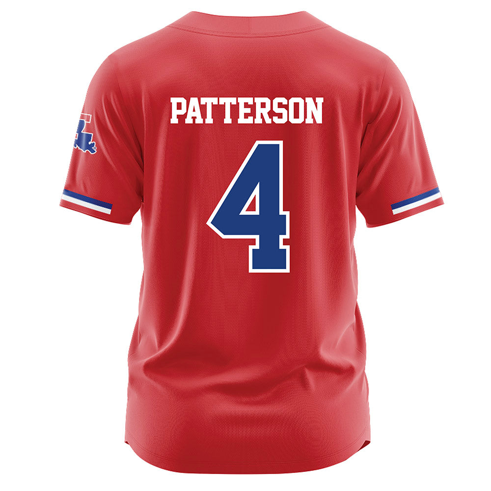 LA Tech - NCAA Baseball : Cade Patterson - Red Jersey-1