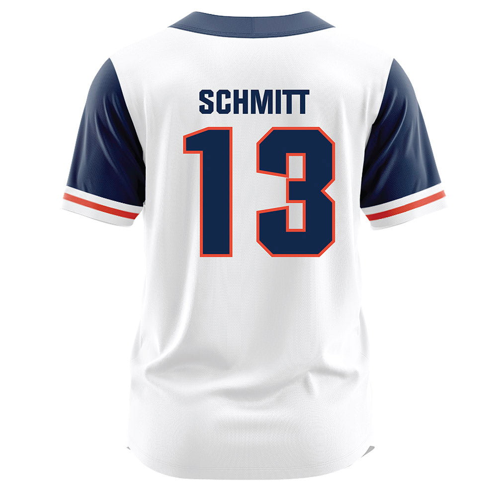 Illinois - NCAA Baseball : Tylet Schmitt - White Jersey-1