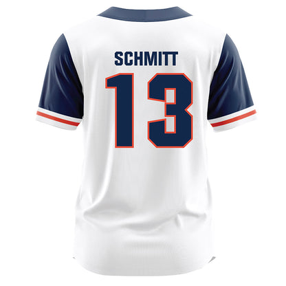 Illinois - NCAA Baseball : Tylet Schmitt - White Jersey-1