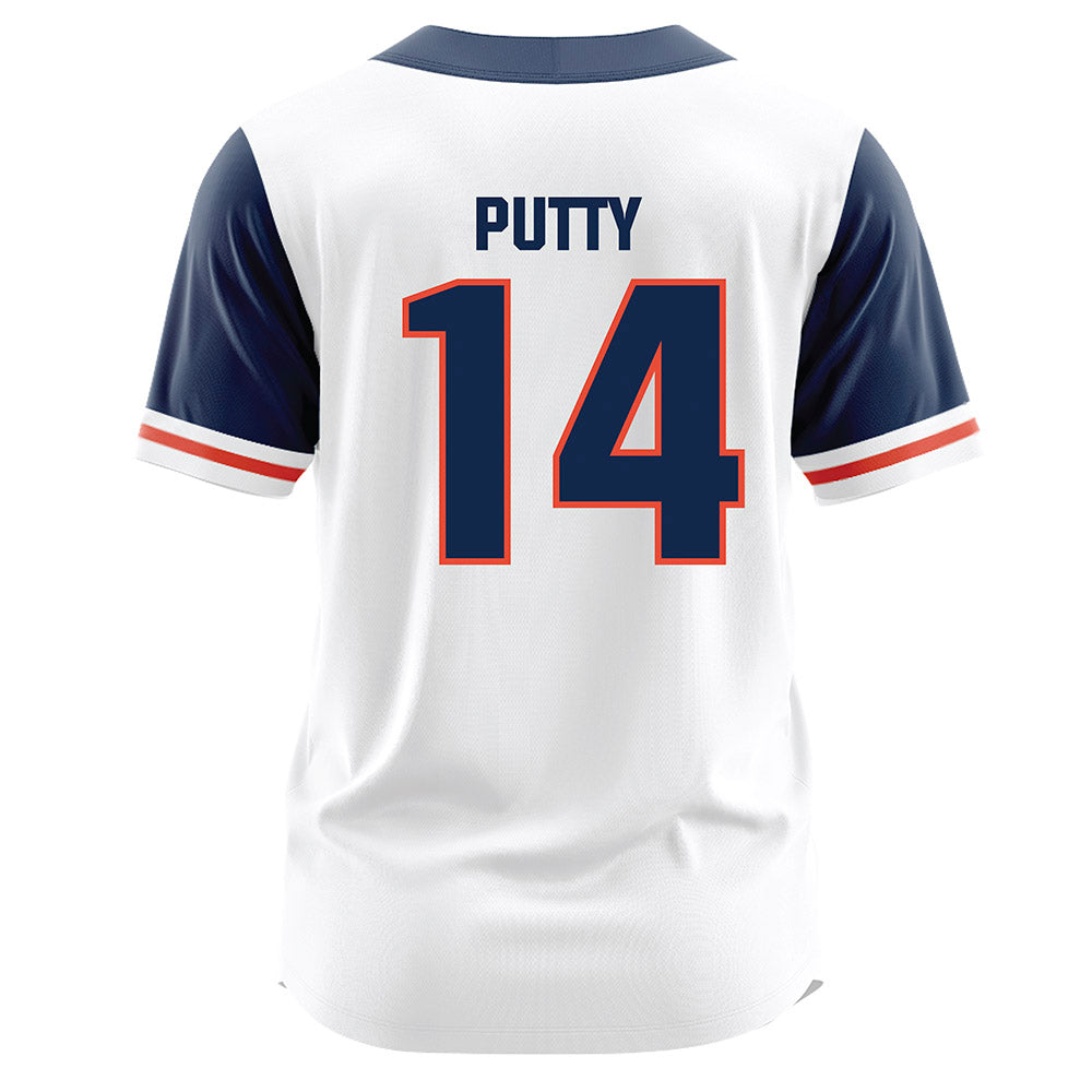 Illinois - NCAA Baseball : Aj Putty - White Jersey-1