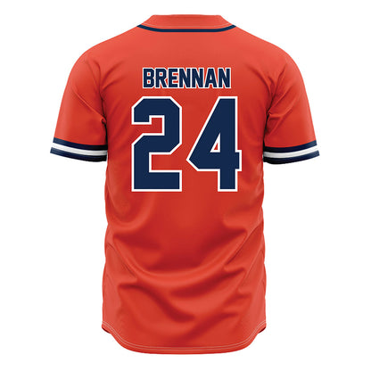 Illinois - NCAA Softball : Skylar Brennan - Orange Jersey-1