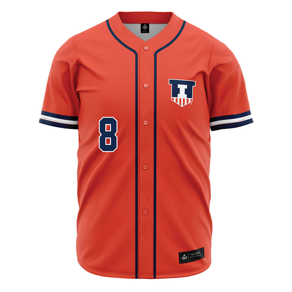 Illinois - NCAA Softball : Keirys Click - Orange Jersey-0