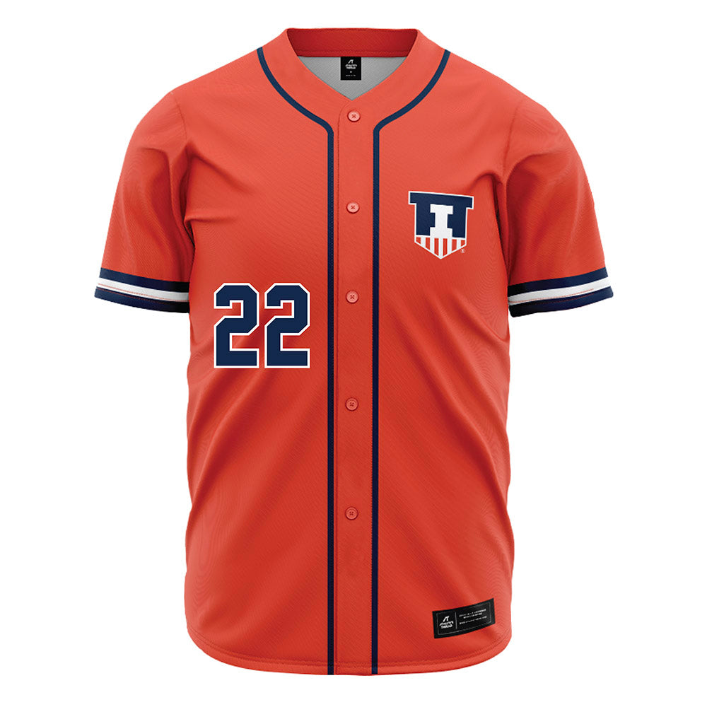 Illinois - NCAA Softball : Brooke Stang - Orange Jersey-0