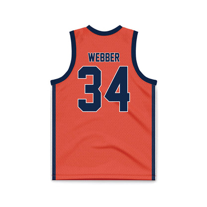 Illinois - NCAA Women's Basketball : Maddie Webber - Orange Basketball Jersey-1