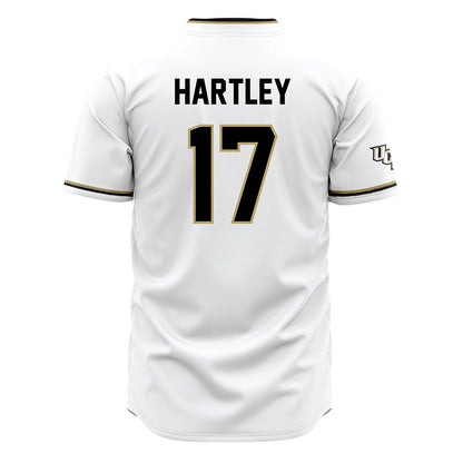 Central Florida - NCAA Baseball : Wiley Hartley - White Jersey