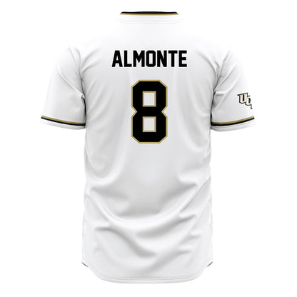 Central Florida - NCAA Baseball : Erick Almonte - White Jersey-1