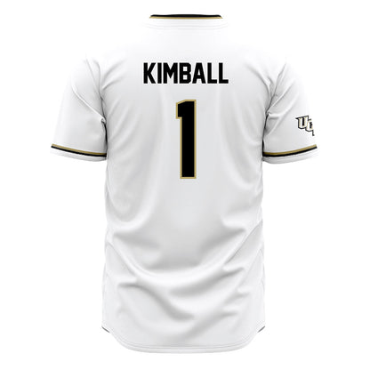 Central Florida - NCAA Baseball : Roman Kimball - White Jersey-1