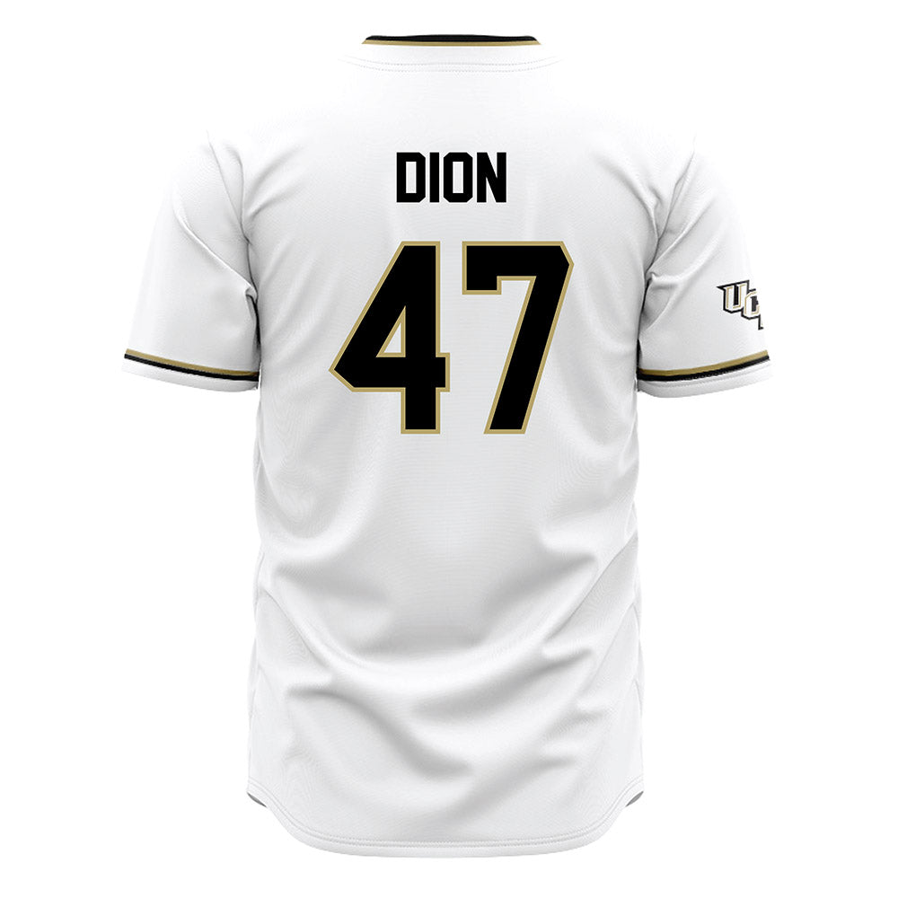 Central Florida - NCAA Baseball : Wyatt Dion - White Jersey-1