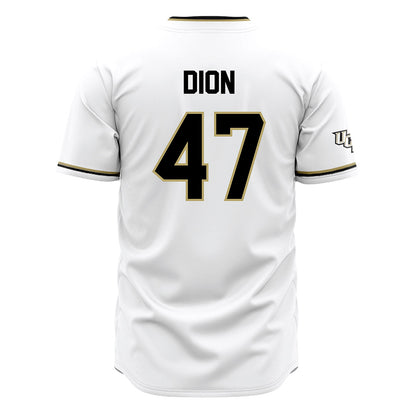 Central Florida - NCAA Baseball : Wyatt Dion - White Jersey-1