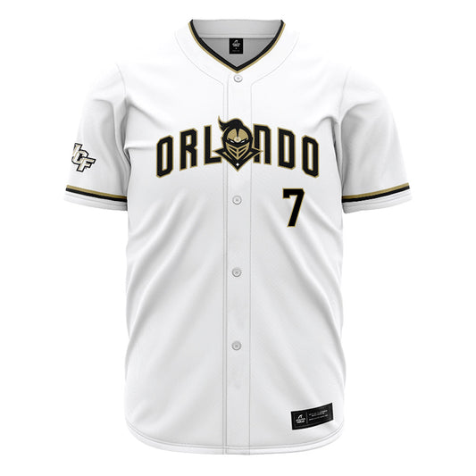 Central Florida - NCAA Baseball : Braden Calise - White Jersey-0