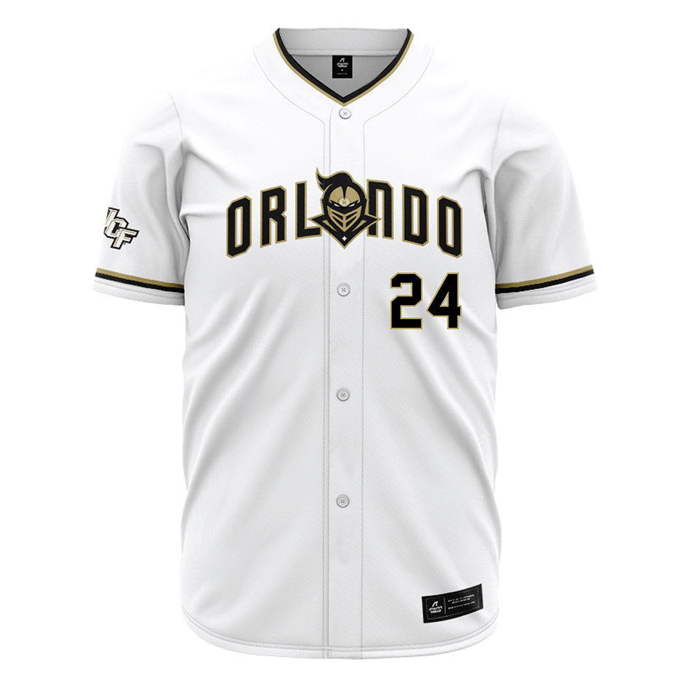 Central Florida - NCAA Baseball : Dakota Stone - White Jersey