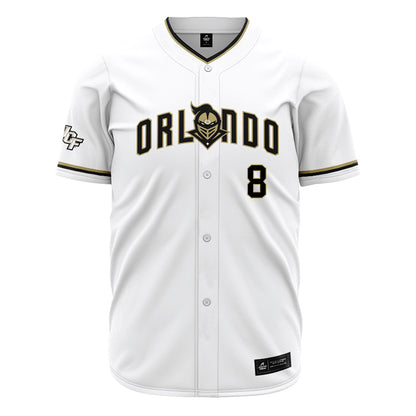 Central Florida - NCAA Baseball : Kiernan O Neill - White Jersey-0