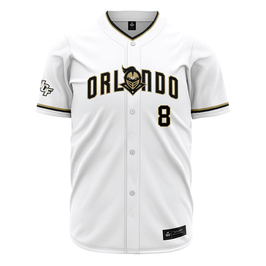 Central Florida - NCAA Baseball : Kiernan O Neill - White Jersey-0