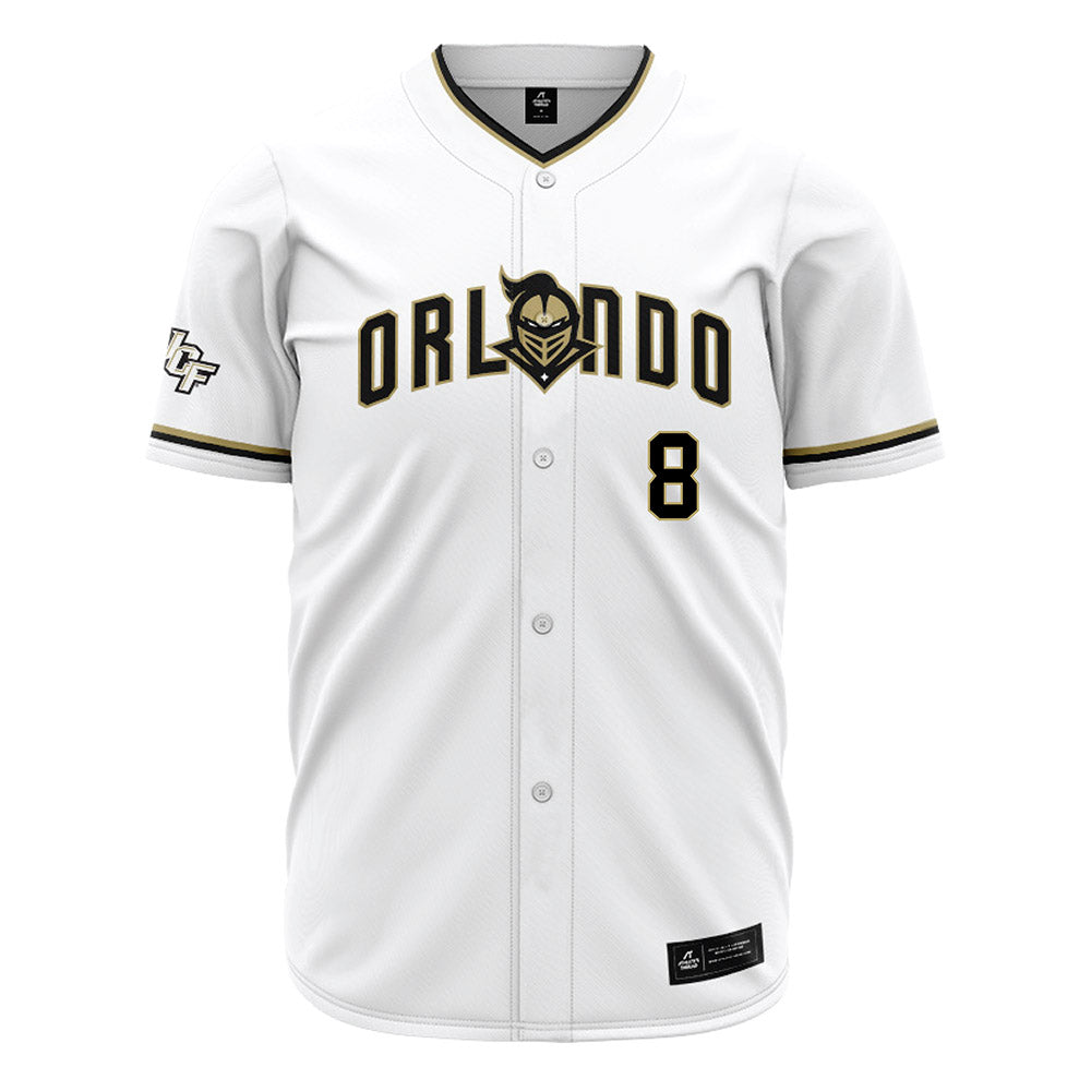 Central Florida - NCAA Baseball : Erick Almonte - White Jersey-0