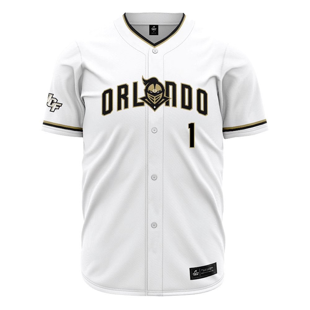 Central Florida - NCAA Baseball : Kendrey Maduro - White Jersey-0