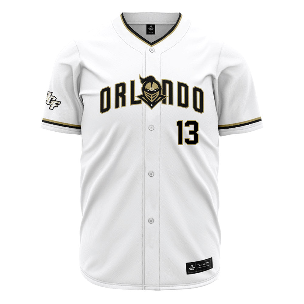 Central Florida - NCAA Baseball : Cayden Gaskin - White Jersey-0