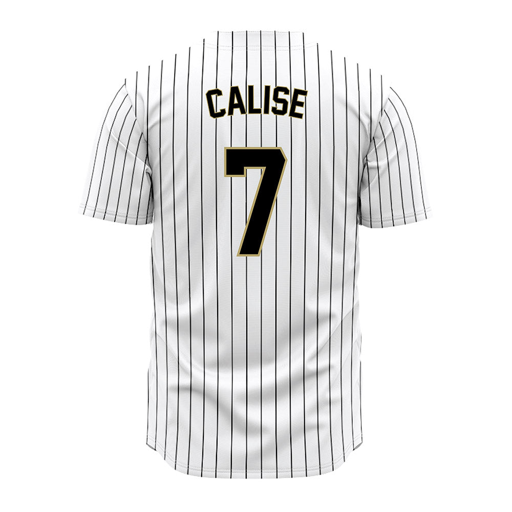 Central Florida - NCAA Baseball : Braden Calise - Pinstripe Jersey-1