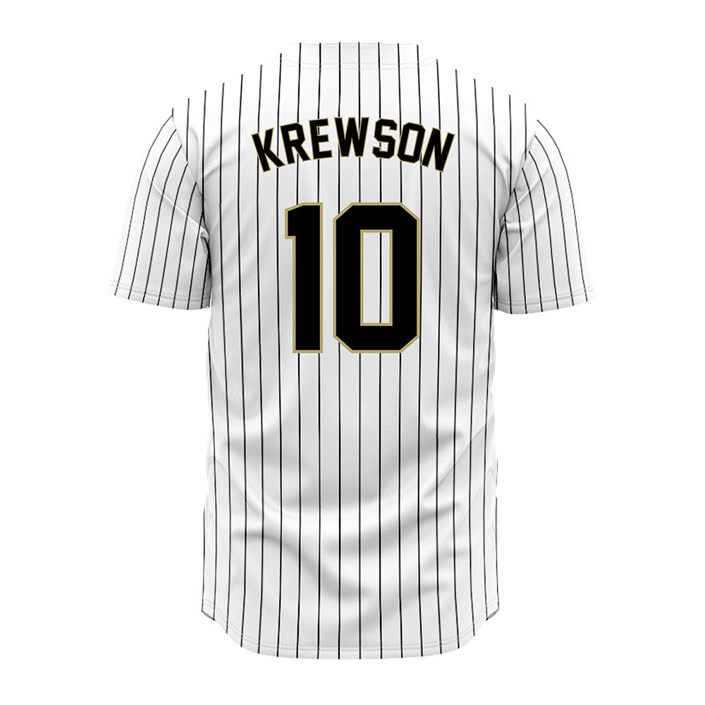 Central Florida - NCAA Baseball : Chase Krewson - Pinstripe Jersey