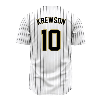 Central Florida - NCAA Baseball : Chase Krewson - Pinstripe Jersey