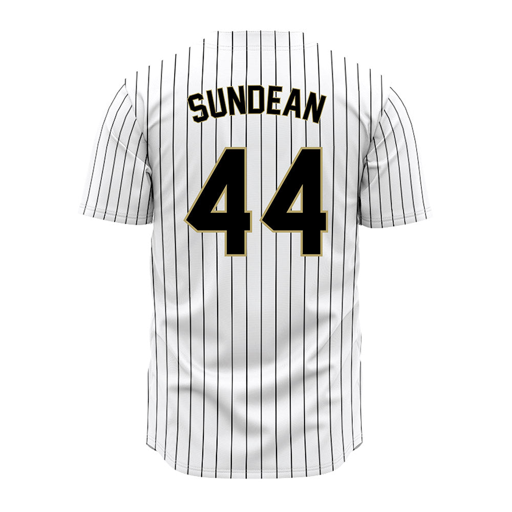 Central Florida - NCAA Baseball : Andrew Sundean - Pinstripe Jersey