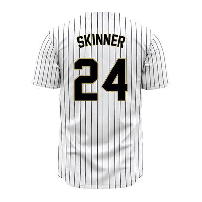 Central Florida - NCAA Baseball : Zak Skinner - Pinstripe Jersey-1