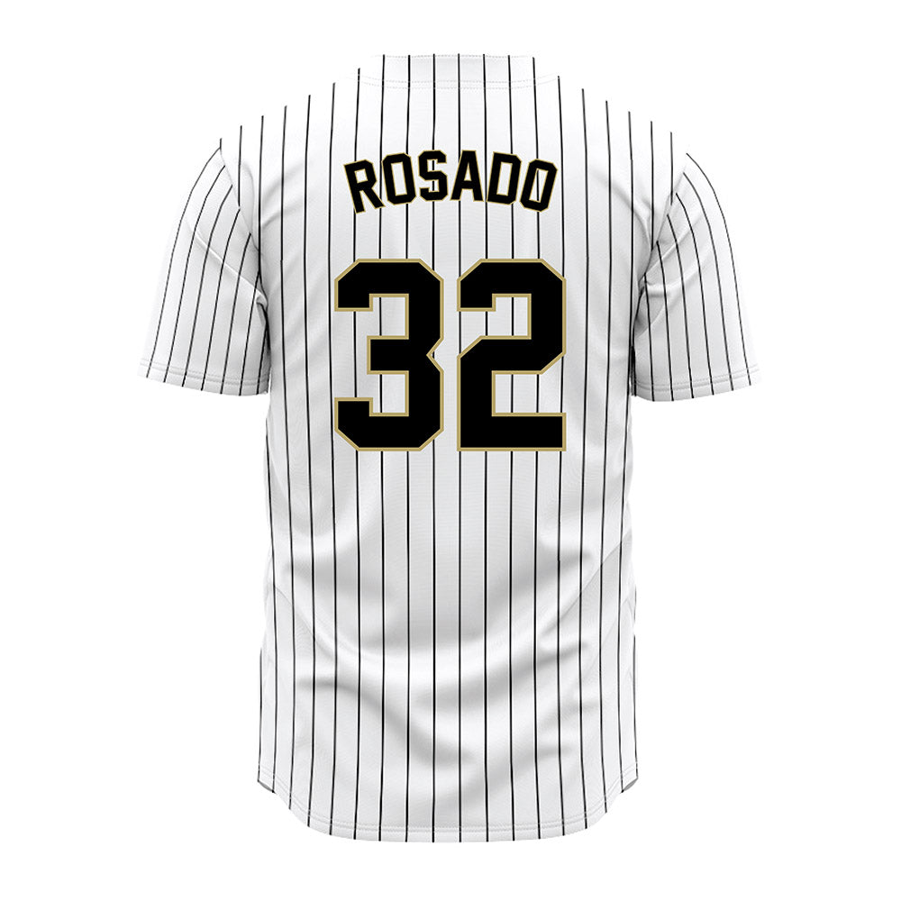 Central Florida - NCAA Baseball : Kaniel Rosado - Pinstripe Jersey-1