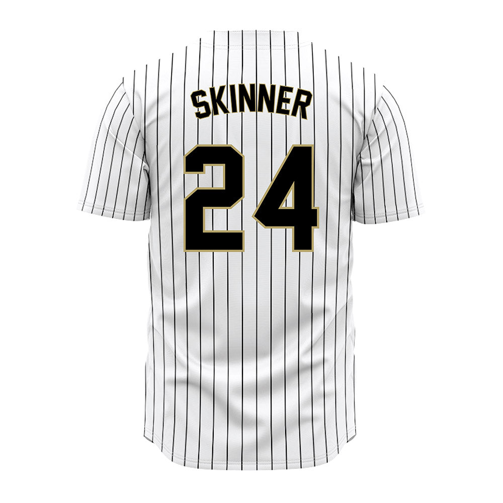 Central Florida - NCAA Baseball : Zak Skinner - Pinstripe Jersey-1
