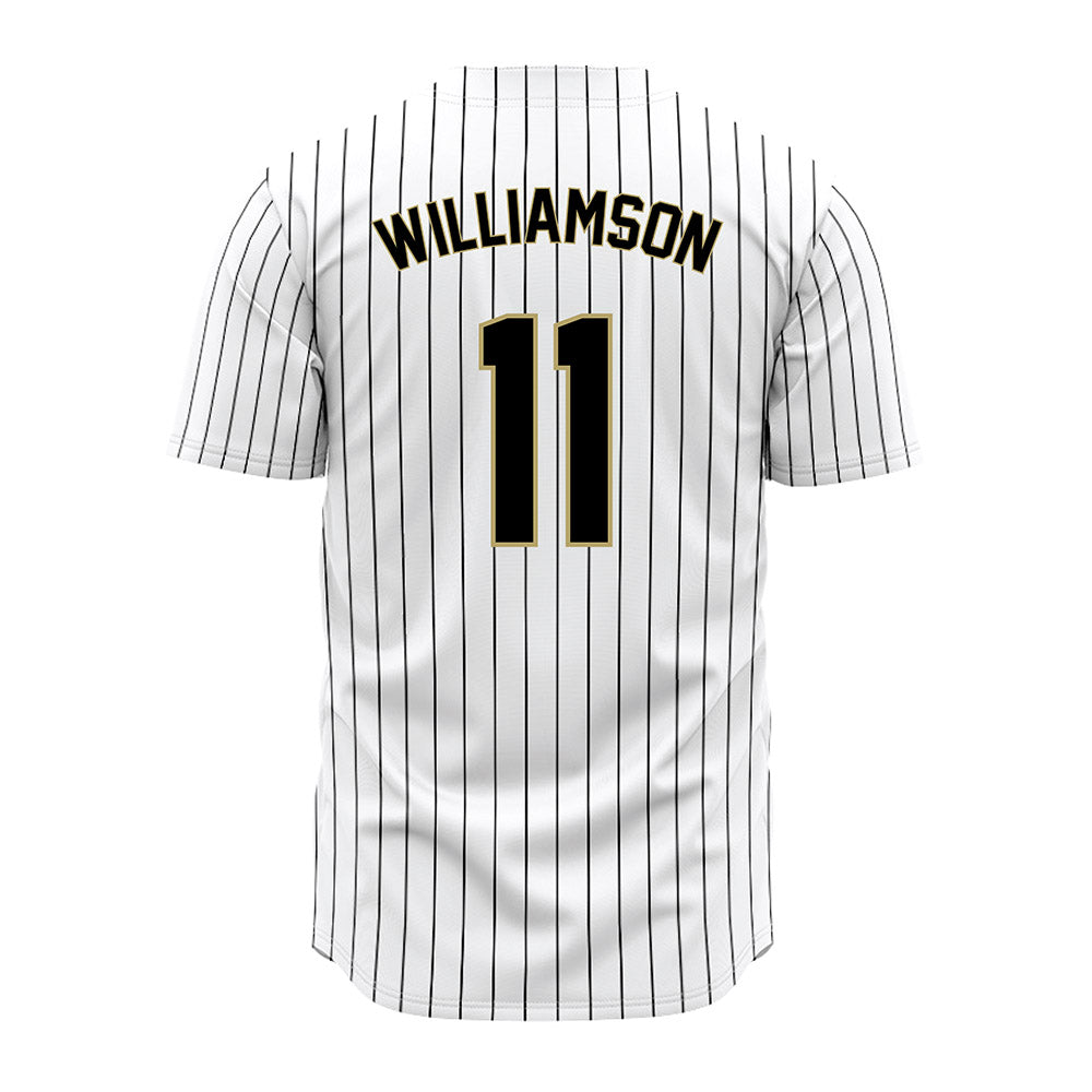 Central Florida - NCAA Baseball : Andrew Williamson - Pinstripe Jersey-1