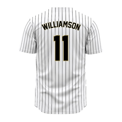 Central Florida - NCAA Baseball : Andrew Williamson - Pinstripe Jersey-1