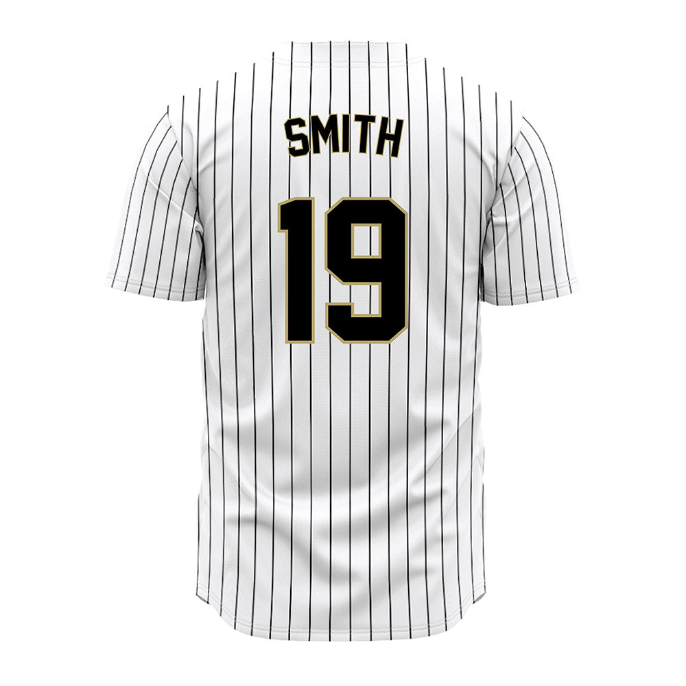 Central Florida - NCAA Baseball : Braden Smith - Pinstripe Jersey-1