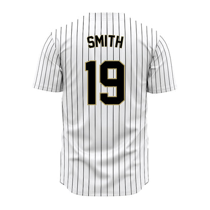 Central Florida - NCAA Baseball : Braden Smith - Pinstripe Jersey-1