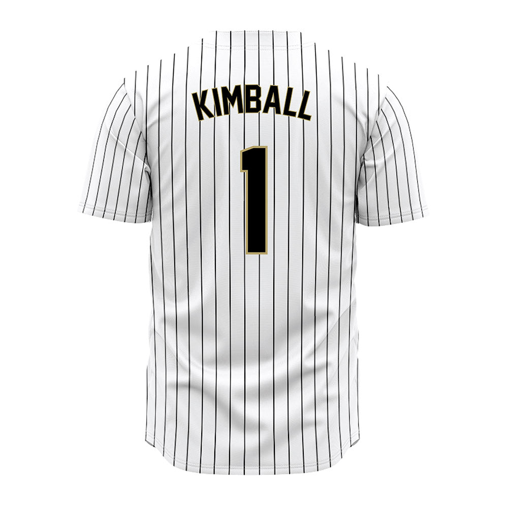 Central Florida - NCAA Baseball : Roman Kimball - Pinstripe Jersey-1