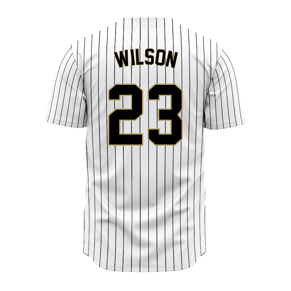 Central Florida - NCAA Baseball : Mason Wilson - Pinstripe Jersey-1