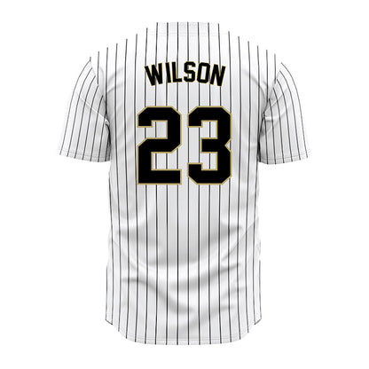 Central Florida - NCAA Baseball : Mason Wilson - Pinstripe Jersey-1