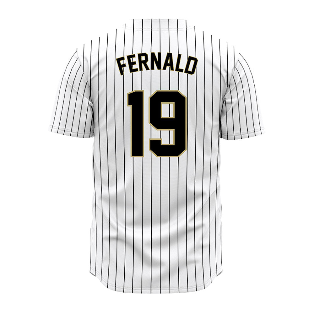 Central Florida - NCAA Baseball : Josh Fernald - Pinstripe Jersey