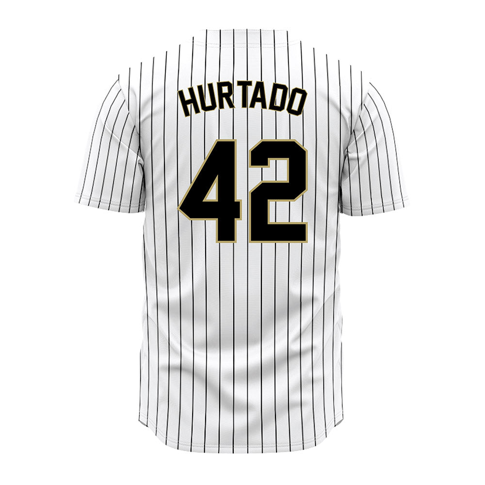 Central Florida - NCAA Baseball : Sebastian Hurtado - Pinstripe Jersey-1