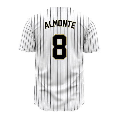 Central Florida - NCAA Baseball : Erick Almonte - Pinstripe Jersey-1