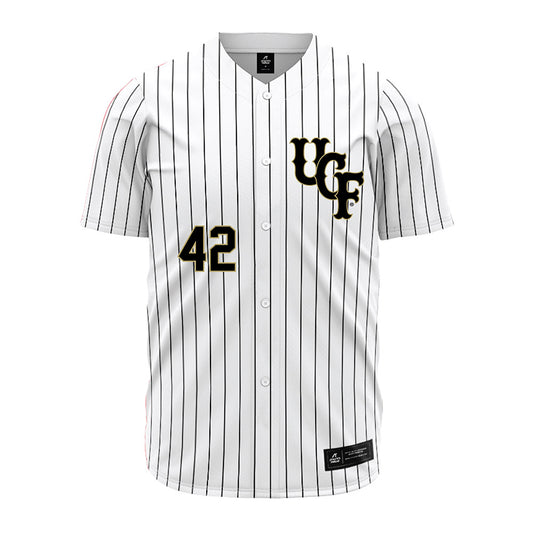 Central Florida - NCAA Baseball : Sebastian Hurtado - Pinstripe Jersey-0