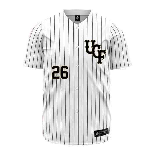 Central Florida - NCAA Baseball : Matt Sauser - Pinstripe Jersey-0