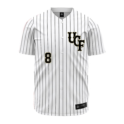 Central Florida - NCAA Baseball : Erick Almonte - Pinstripe Jersey-0