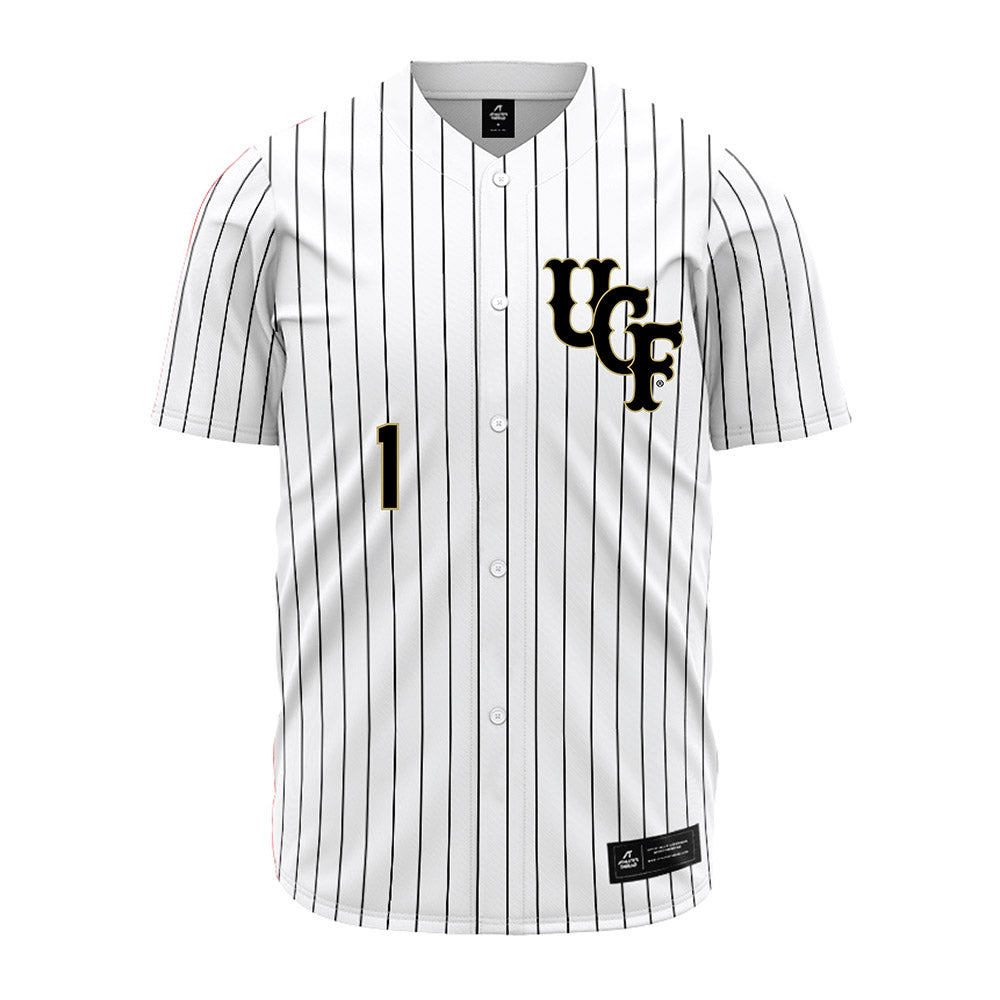 Central Florida - NCAA Baseball : Kendrey Maduro - Pinstripe Jersey-0