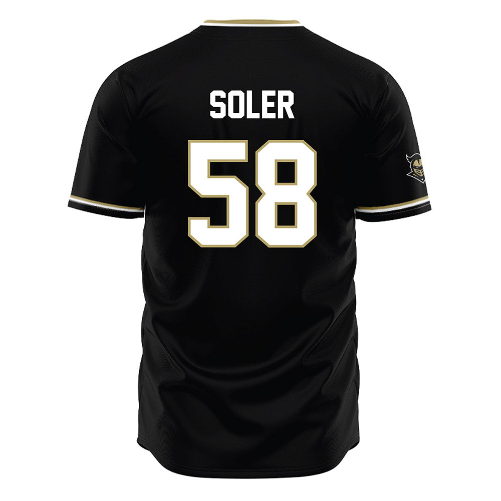 Central Florida - NCAA Baseball : Alan Soler - Black Jersey-1