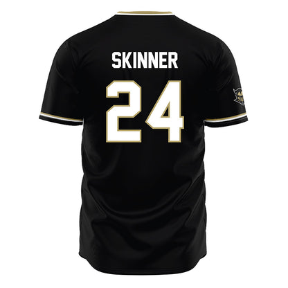 Central Florida - NCAA Baseball : Zak Skinner - Black Jersey-1