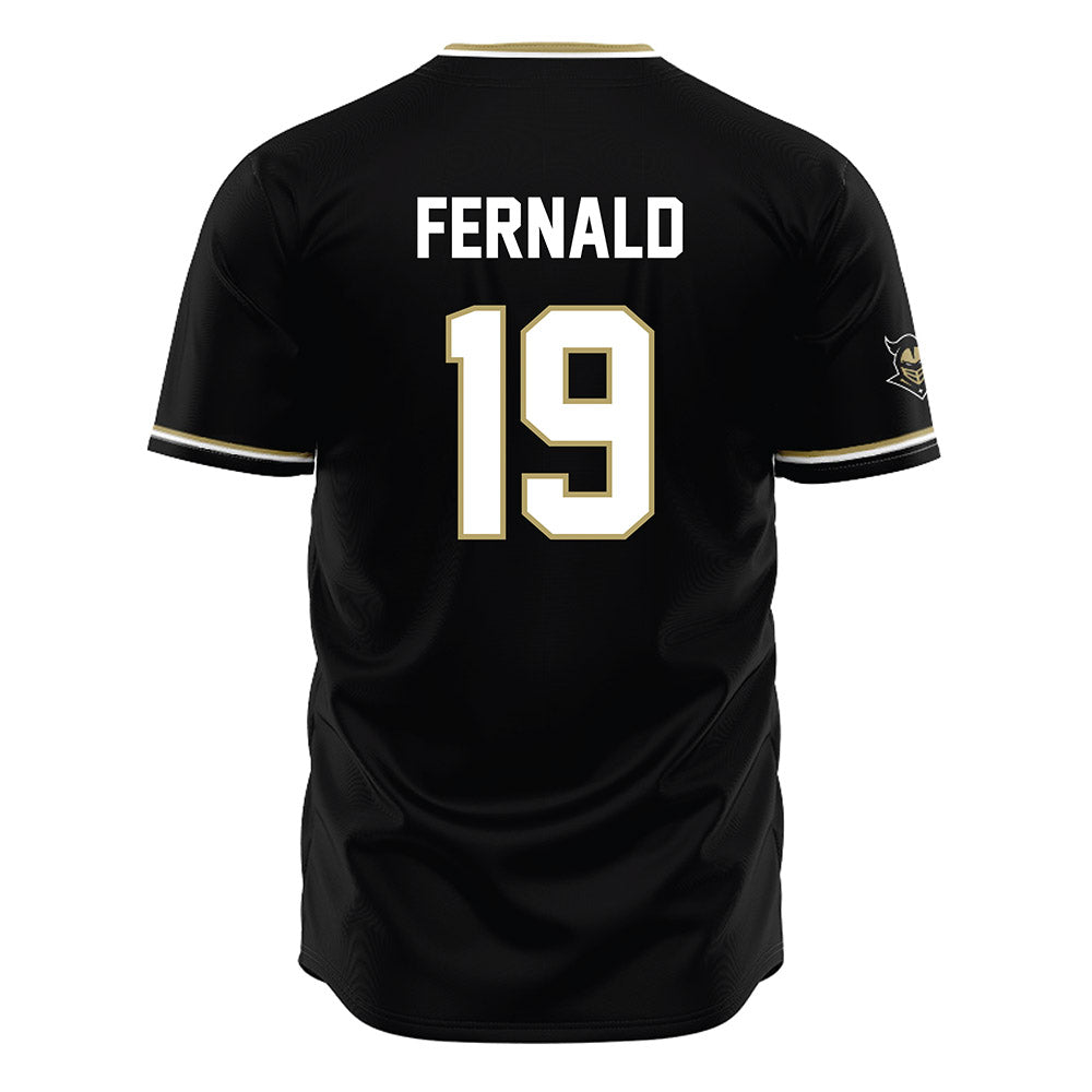 Central Florida - NCAA Baseball : Josh Fernald - Black Jersey